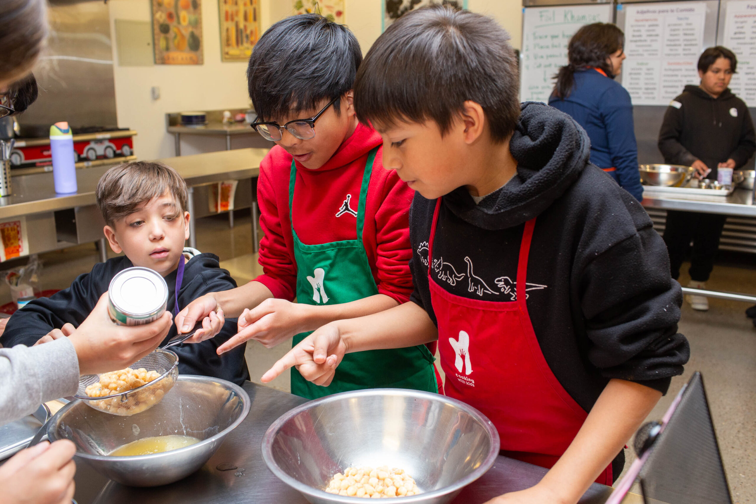 Making Hummus in CWK