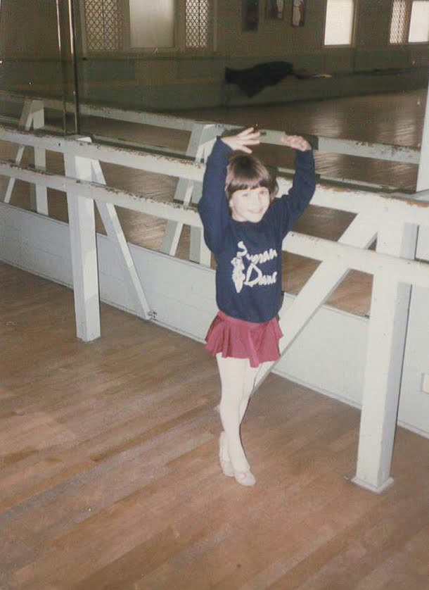 Jen Paul Schroer as a young ballerina Jen Paul Schroer as a young ballerina