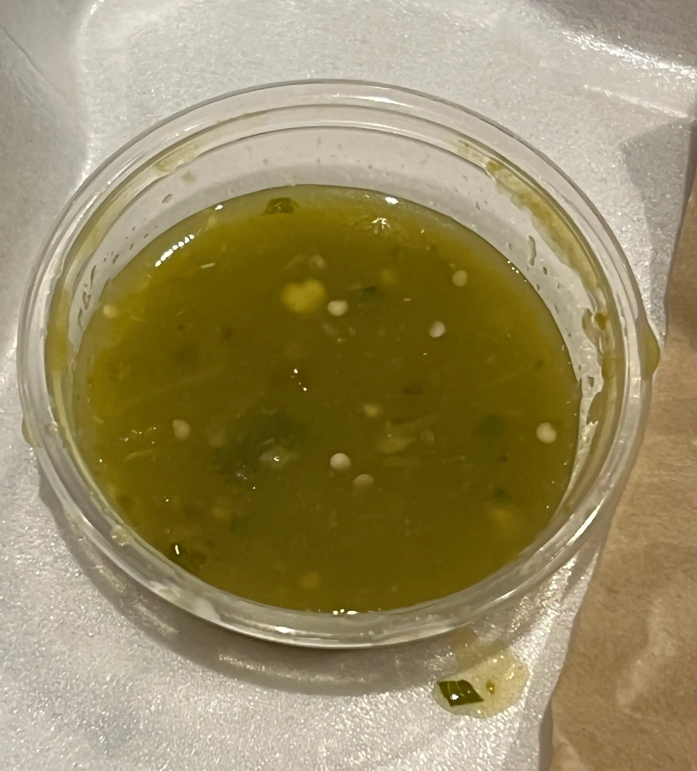 Everyday moments can carry love. Today, it came in the form of green chile salsa.”