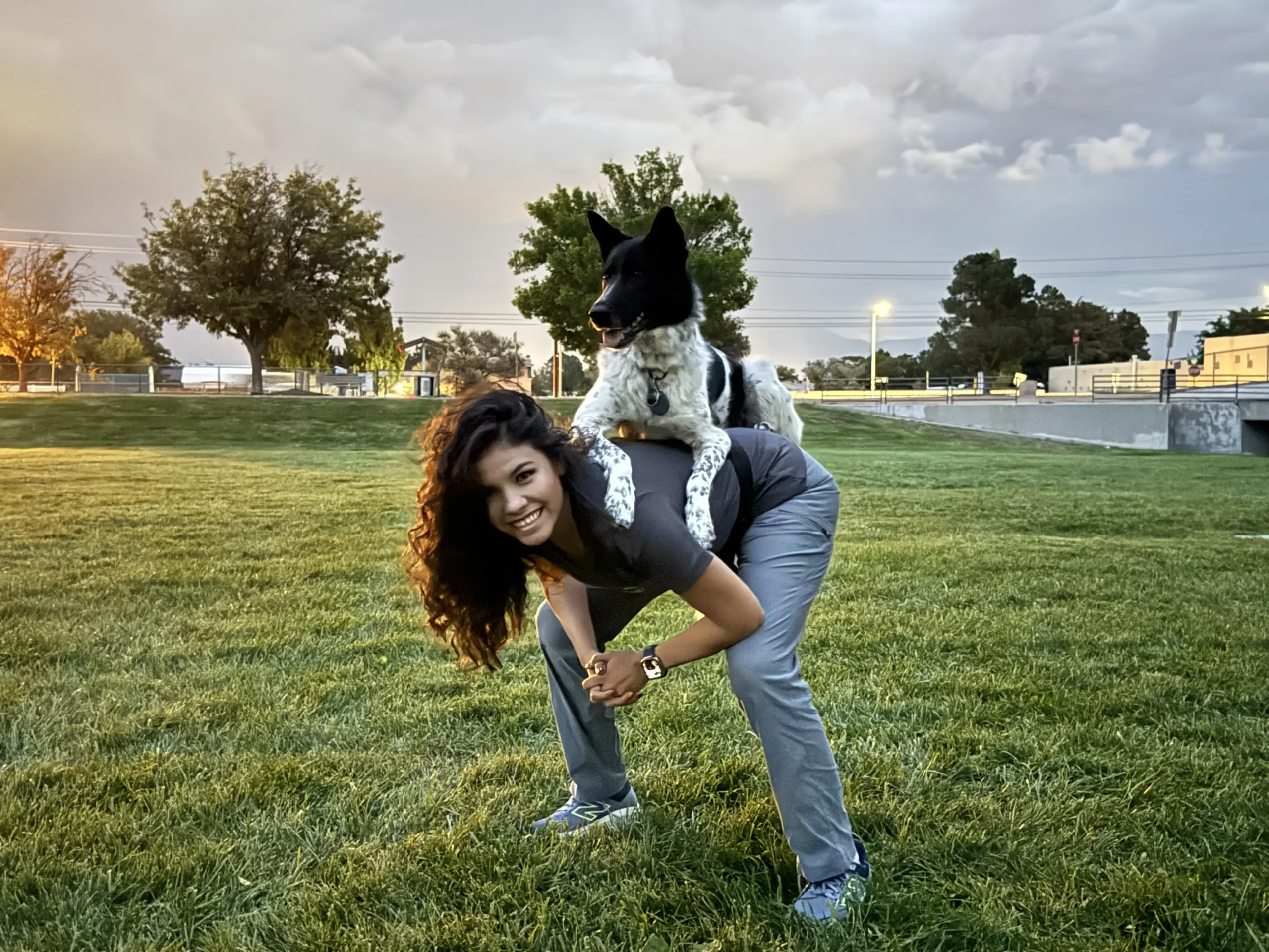 Courtesy photo: Kayla Donaldson and her dog, Yuki. Courtesy photo: Kayla Donaldson and her dog, Yuki.