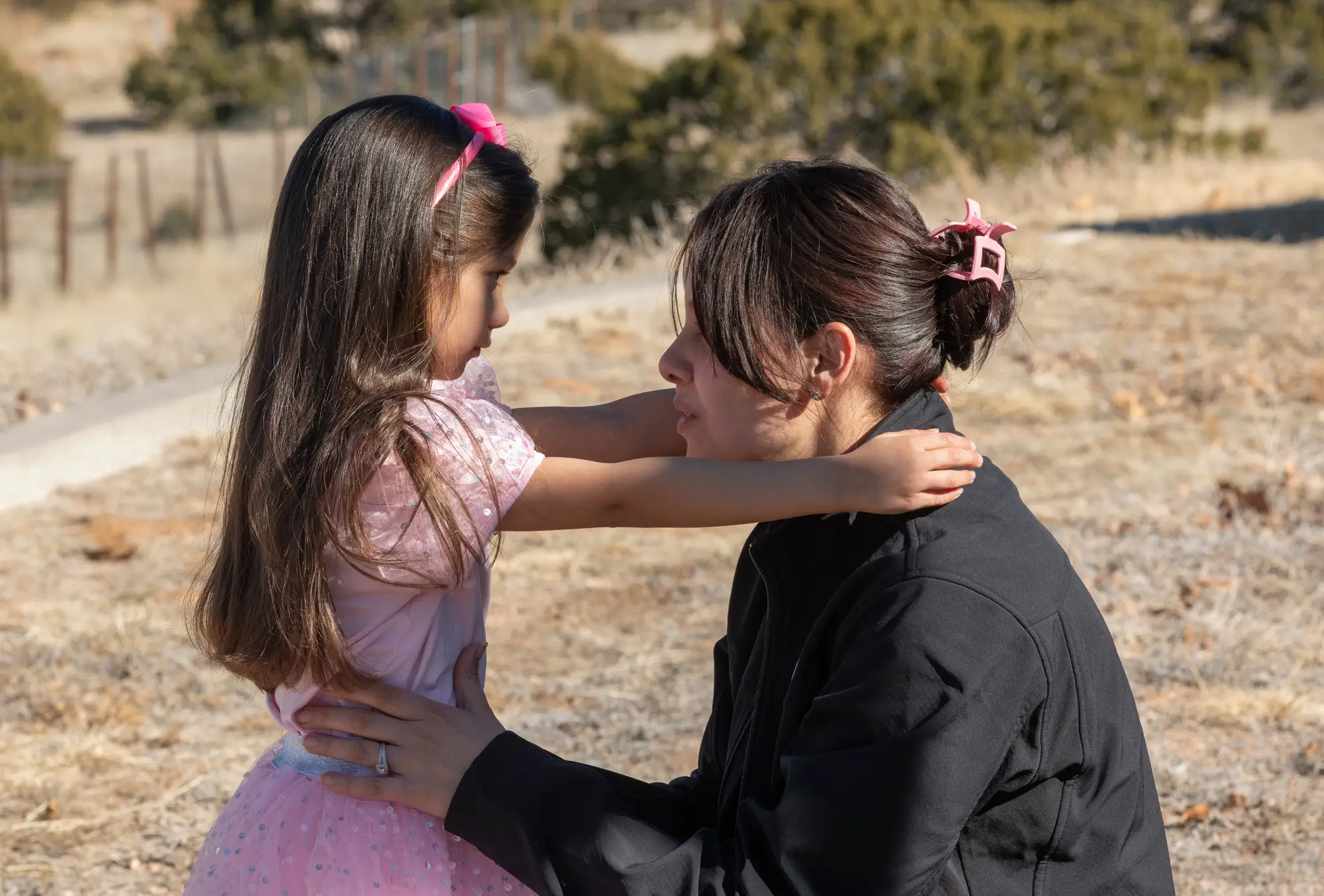 Rosalie Noriega and her mom