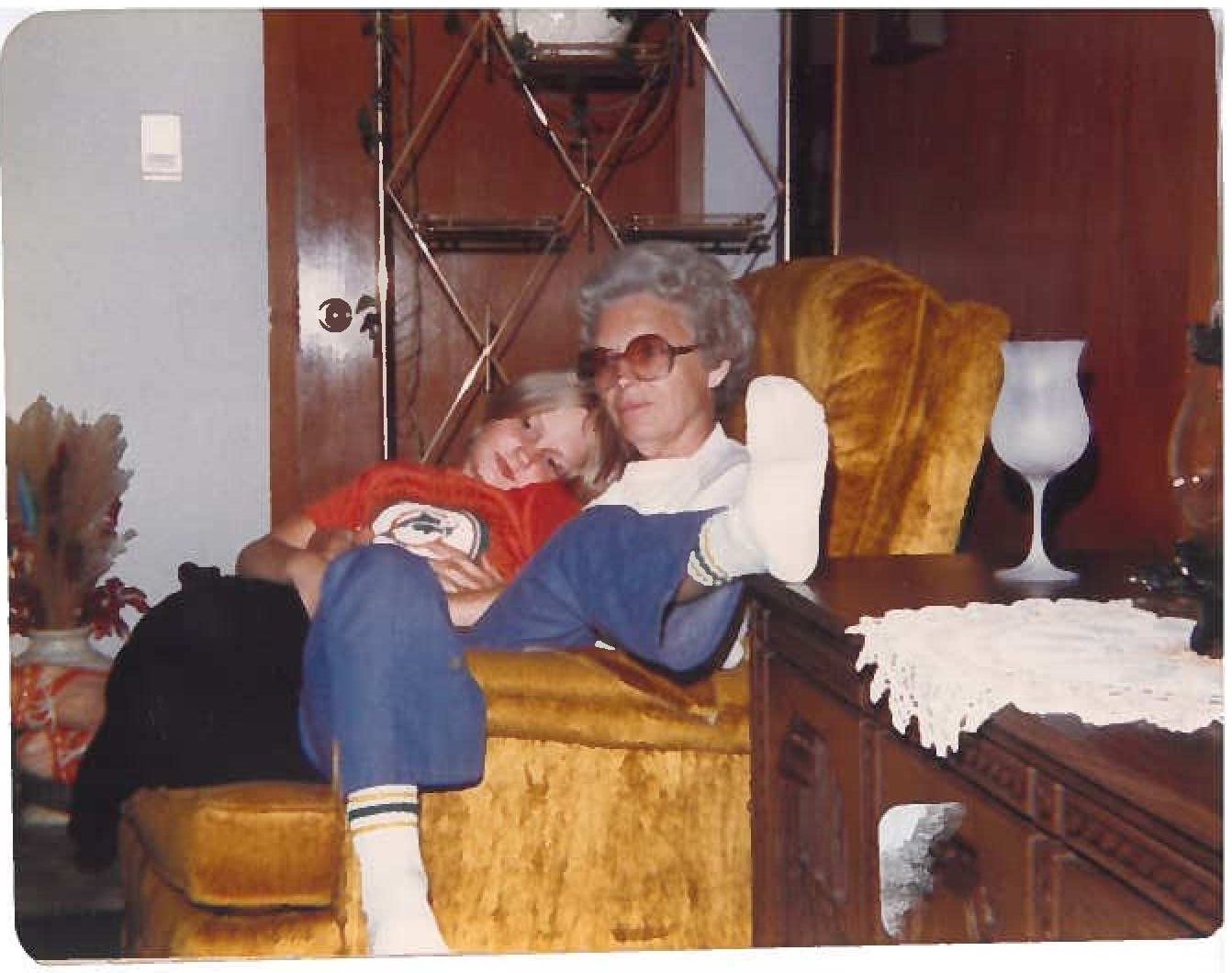 My Grandma
was my first coach